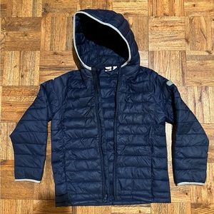 GAP Kids Light Weight Puffer Coat Navy